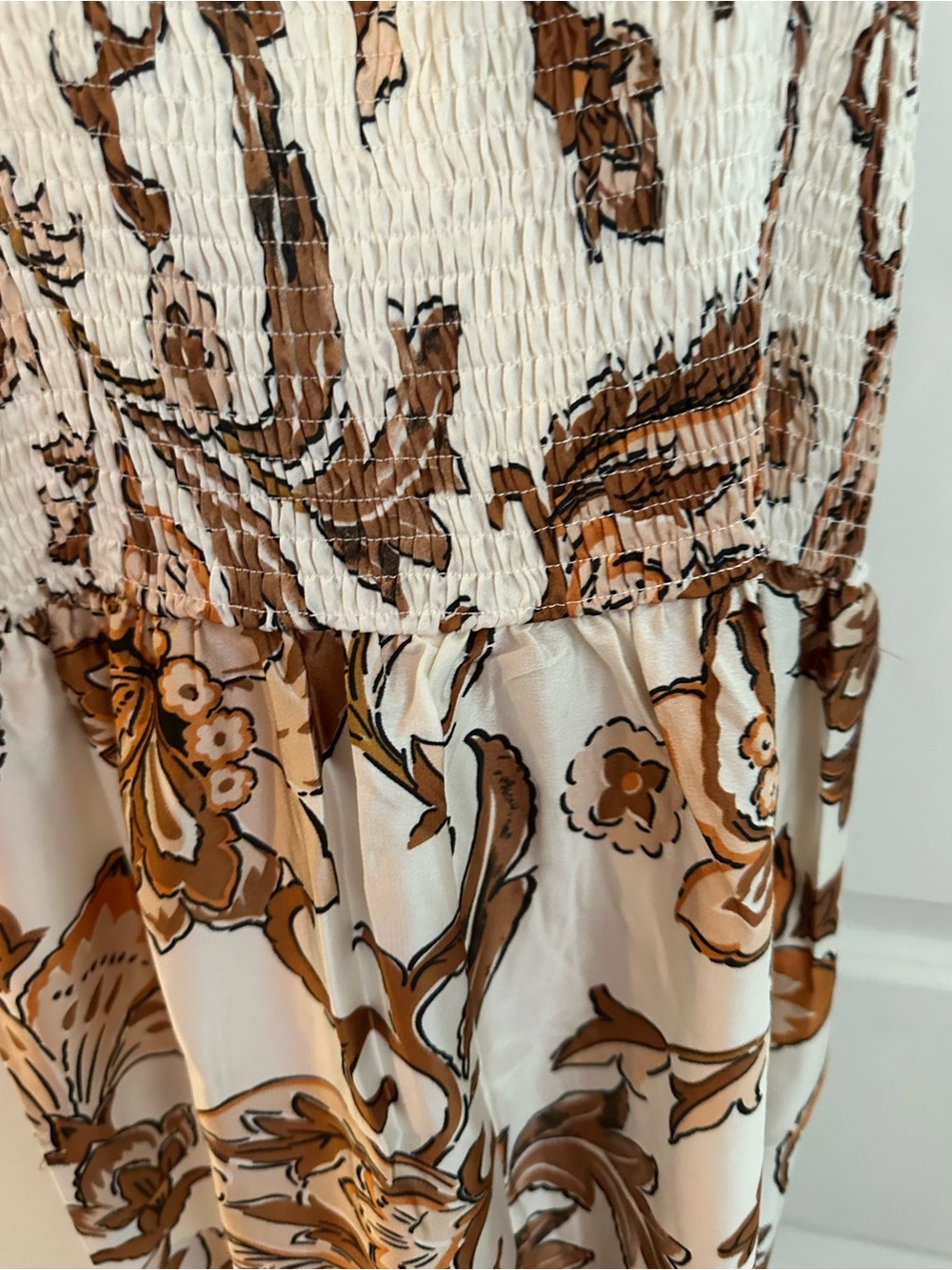 NWT ee:some Boho Wide Leg Romper/Jumpsuit | Size Medium | Floral Print - Picture 8 of 8